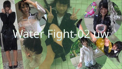 [Wet] Water Fight-02 uw