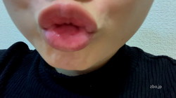 [口/唇/舌頭戀物癖]我用智能手機拍了我大學生的嘴巴的照片