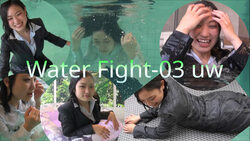 [Wet] Water Fight-03 uw