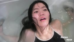 Aoi bathtub underwater scene 21